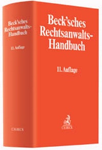 Abbildung von: Beck'sches Rechtsanwalts-Handbuch - C.H.BECK