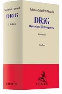 Abbildung von: DRiG: Deutsches Richtergesetz - C.H.BECK