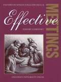 Cover: Effective Meetings: Student's Book - Oxford University Press