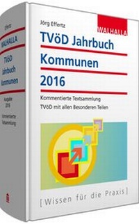 Abbildung von: TVöD-Jahrbuch Kommunen 2016 - Walhalla