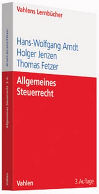 Abbildung von: Allgemeines Steuerrecht - Vahlen