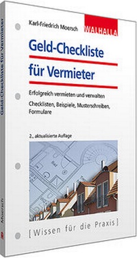 Enlarge image Cover: Geld-Checkliste für Vermieter - Walhalla