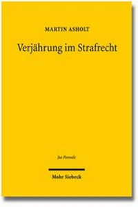 Abbildung von: Verjährung im Strafrecht - Mohr Siebeck