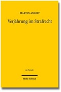 Cover: Verj&auml;hrung im Strafrecht - Mohr Siebeck