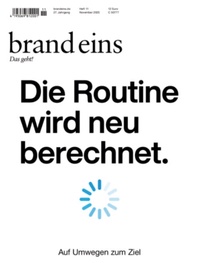 Abbildung von: brand eins - brand eins Medien
