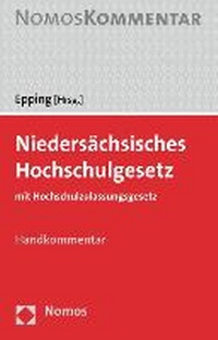 Abbildung von: Niedersächsisches Hochschulgesetz - Nomos