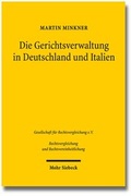 Cover: Die Gerichtsverwaltung in Deutschland und Italien - Mohr Siebeck
