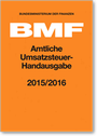 Bild: Amtliche Umsatzsteuer-Handausgabe 2015/2016 - NWB