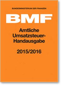 Abbildung von: Amtliche Umsatzsteuer-Handausgabe 2015/2016 - NWB