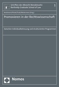 Cover: Promovieren in der Rechtswissenschaft - Nomos