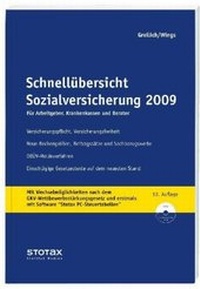 Abbildung von: Schnellübersicht Sozialversicherung 2009 - Stollfuß