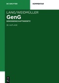 Cover: Genossenschaftsgesetz - De Gruyter