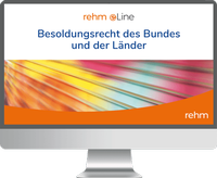 Abbildung von: Besoldungsrecht des Bundes und der Länder - Online - Rehm