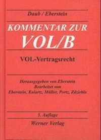 Enlarge image Cover: Kommentar zur VOL/B. Teil B - Werner