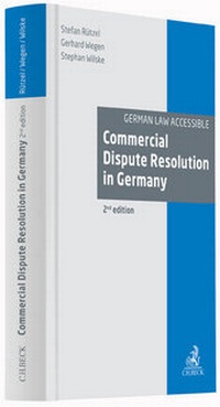 Enlarge image Cover: Commercial Dispute Resolution in Germany - C.H.BECK