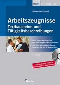 Abbildung von: Arbeitszeugnisse mit CD-ROM - Haufe-Lexware