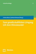 Cover: Zum gesellschaftlichen Umgang mit dem Klimawandel - Nomos