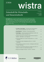 Cover: wistra - C.F. Müller