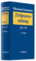 Abbildung von: Münchener Kommentar zur Zivilprozessordnung: ZPO - C.H.BECK