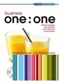 Cover: Business one:one Pre-intermediate: Student's Book and MultiROM Pack - Oxford University Press