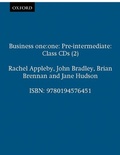 Cover: Business one:one Pre-intermediate: Class CDs (2) - Oxford University Press