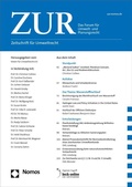 Abbildung von: Zeitschrift für Umweltrecht - ZUR - Nomos
