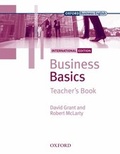 Cover: Business Basics International Edition: Teacher's Book - Oxford University Press