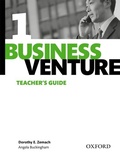 Cover: Business Venture 1 Elementary: Teacher's Guide - Oxford University Press