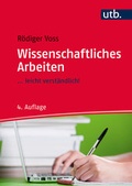 Cover: Wissenschaftliches Arbeiten - UTB