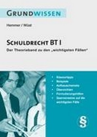 Abbildung von: Grundwisen Schuldrecht BT I - Hemmer-Wüst