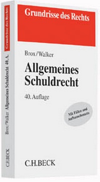 Abbildung von: Allgemeines Schuldrecht - C.H.BECK