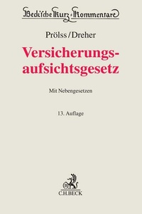 Abbildung von: Versicherungsaufsichtsgesetz: VAG - C.H.BECK
