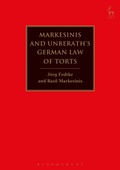 Cover: Markesinis and Unberath's German Law of Torts - Hart Publishing