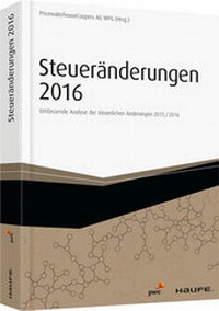 Abbildung von: Steueränderungen 2016 - Haufe-Lexware
