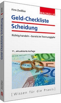 Enlarge image Cover: Geld-Checkliste Scheidung - Walhalla