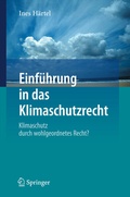 Cover: Einf&uuml;hrung in das Klimaschutzrecht - Springer