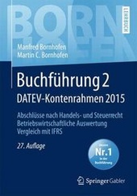Abbildung von: Buchführung 2 DATEV-Kontenrahmen 2015 - Springer Gabler