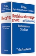 Cover: Betriebsverfassungsgesetz: BetrVG - Vahlen
