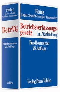Bild vergrößern Bild: Betriebsverfassungsgesetz: BetrVG - Vahlen