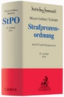 Cover: Strafprozessordnung: StPO - C.H.BECK