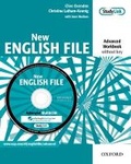 Cover: New English File: Advanced: Workbook (without key) with MultiROM Pack - Oxford University Press