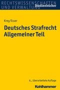 Cover: Deutsches Strafrecht Allgemeiner Teil - Kohlhammer