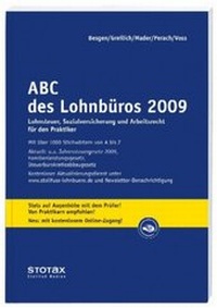 Abbildung von: ABC des Lohnbüros 2009 - Stollfuß