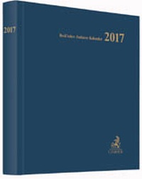 Abbildung von: Beck'scher Juristen-Kalender 2017 - C.H.BECK
