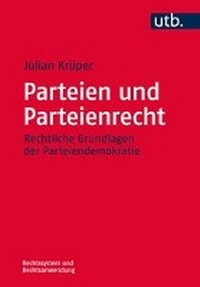 Enlarge image Cover: Parteien und Parteienrecht - UTB