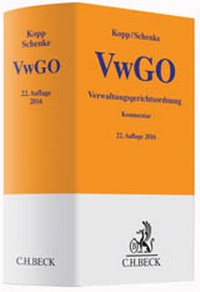 Abbildung von: Verwaltungsgerichtsordnung: VwGO - C.H.BECK