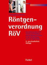 Bild: Röntgenverordnung - RöV - Forkel-Verlag