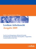 Cover: Lexikon Arbeitsrecht 2009 - Rehm