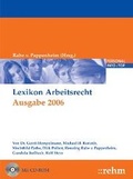 Cover: Lexikon Arbeitsrecht 2006 - Rehm