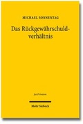 Bild: Das R&uuml;ckgew&auml;hrschuldverh&auml;ltnis - Mohr Siebeck